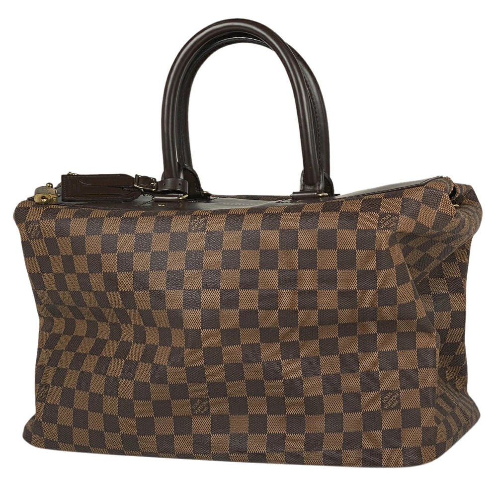 Louis Vuitton Greenwich Handbag Travel Bag Damier Brown